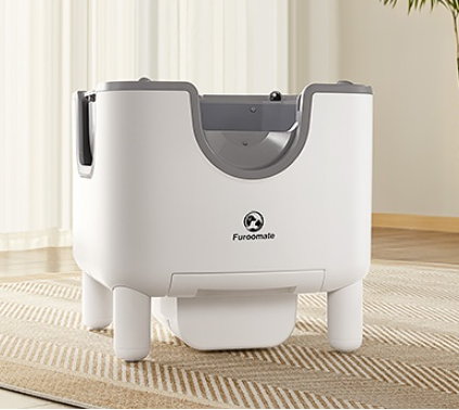 Rocket Titan XL — Litière Automatique Grand Format Ouverte (Multi-chats)