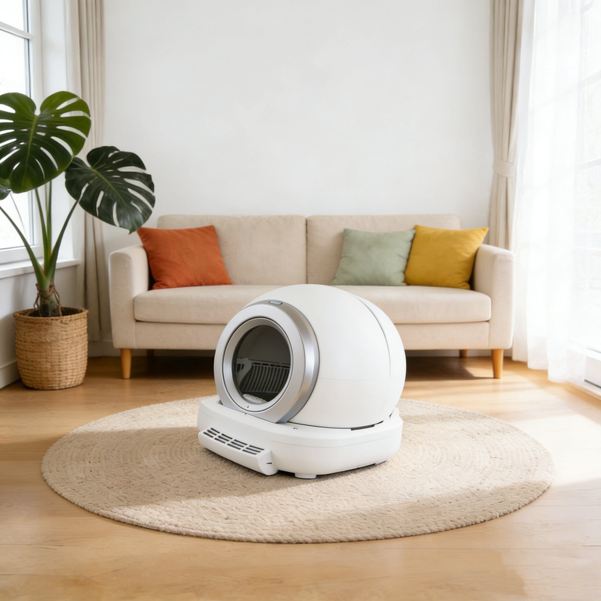 Rocket Orbit — Système Litière Auto-Clean & Évacuation Automatique