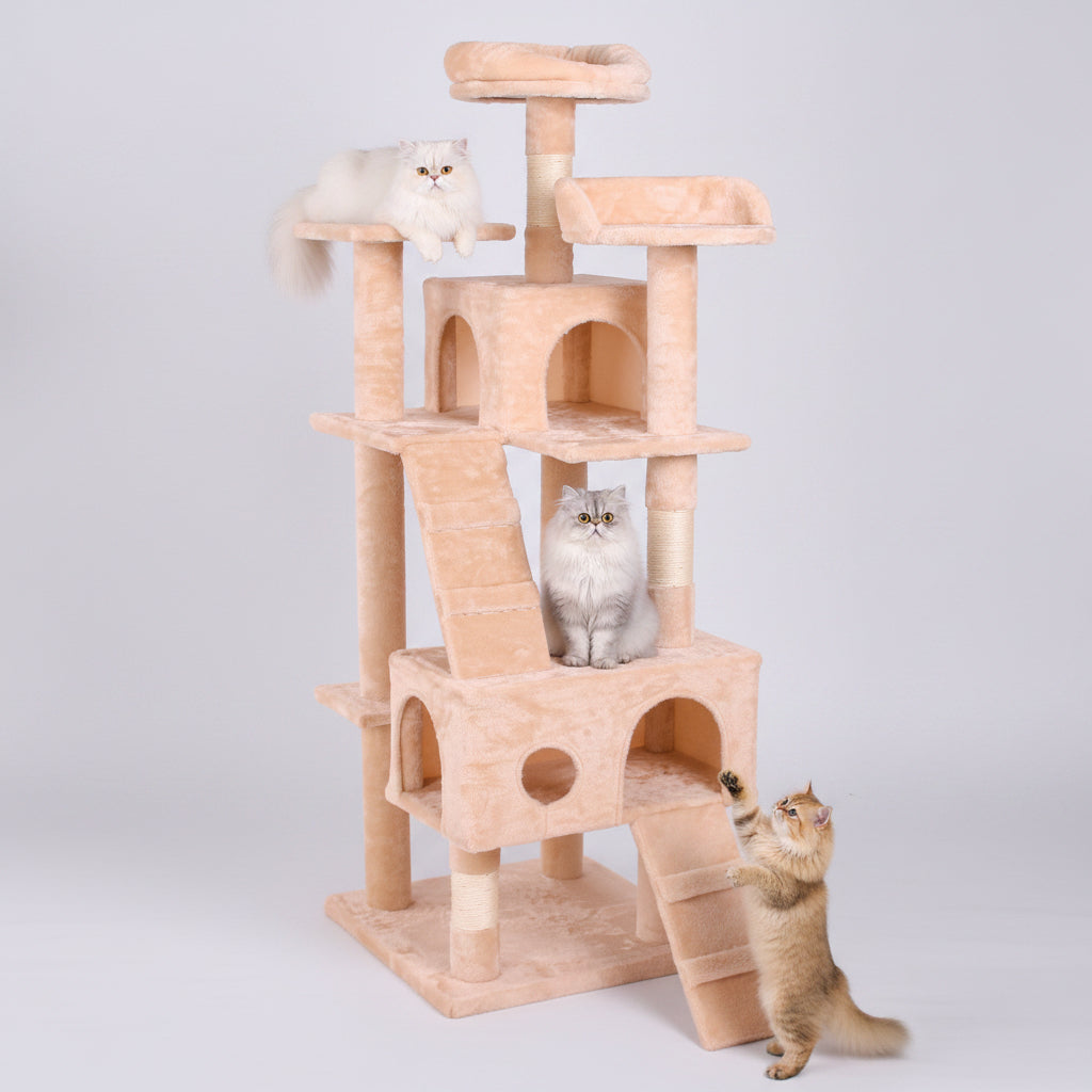 Rocket CatTree Nature — Arbre à Chat Naturel Grande Hauteur
