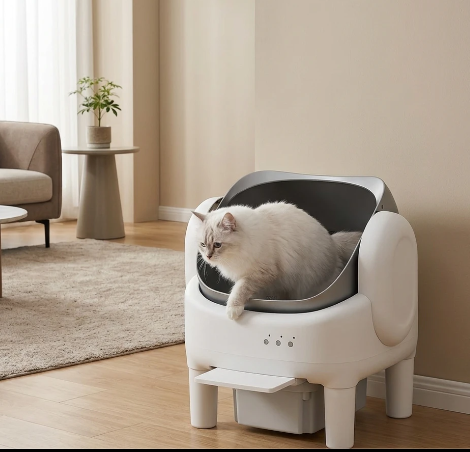 Rocket Nova Open-Air — Litière Automatique Design Ouvert pour Chat
