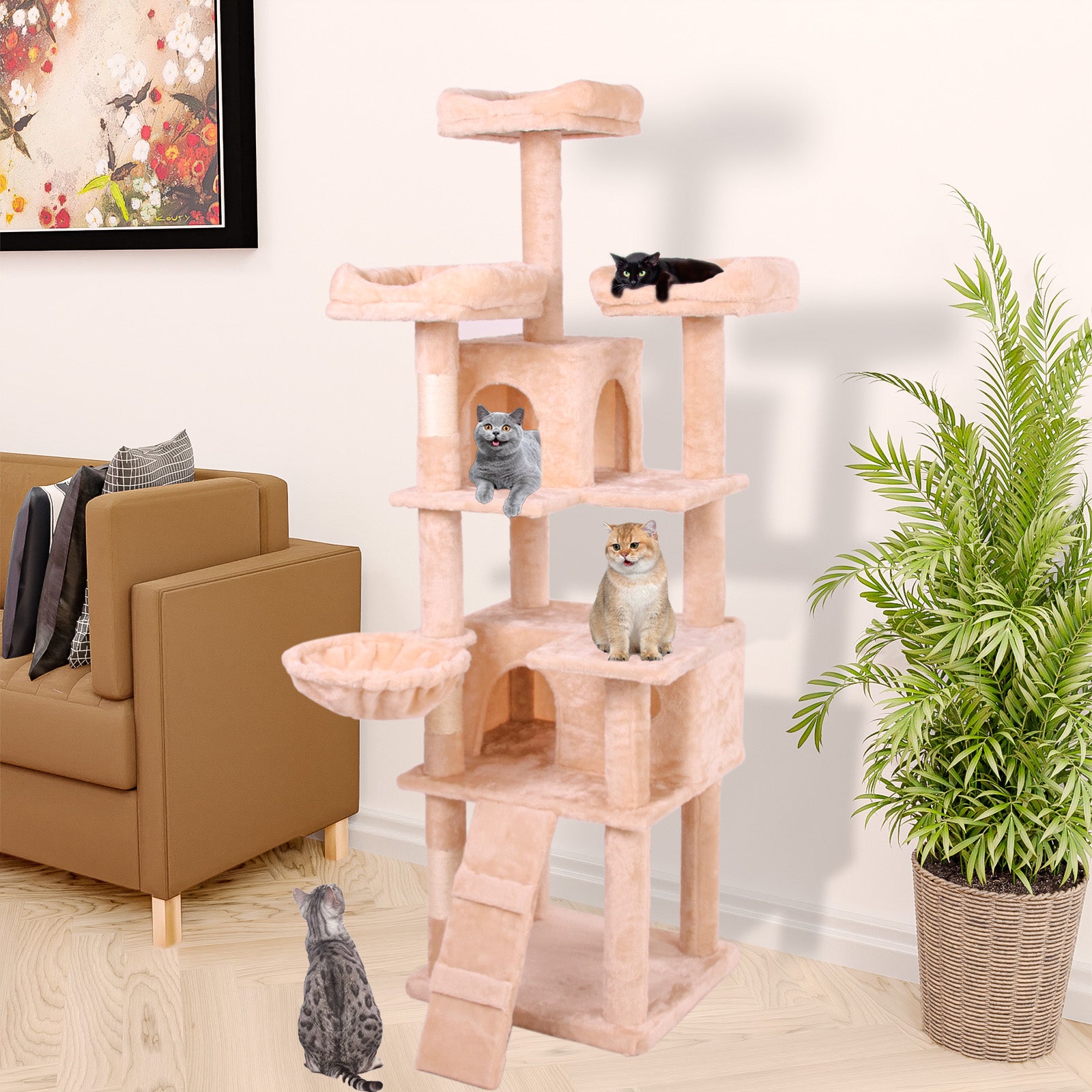 Rocket CatTree Urban — Arbre à Chat Design Urbain Modulable